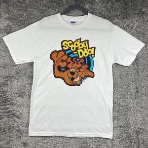 Vintage Scooby Doo Shirt Medium Black 1990s Cartoon Network Size M